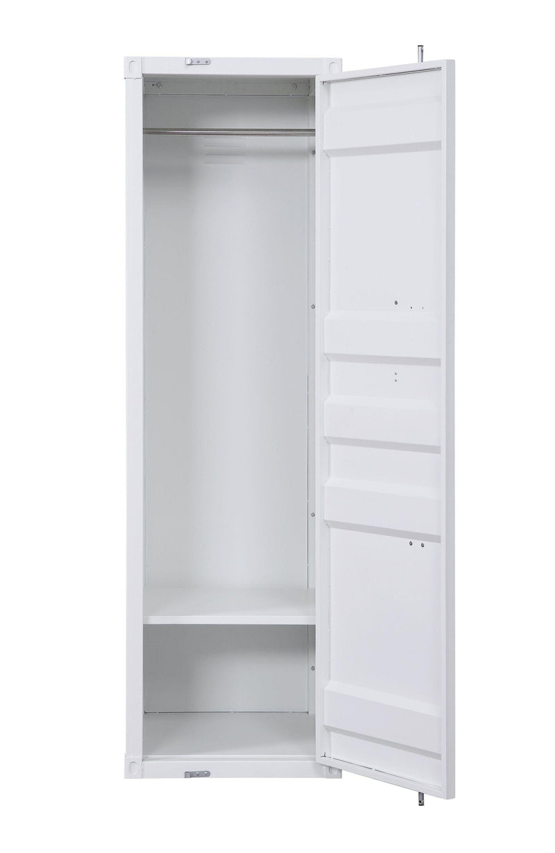 ACME Cargo Wardrobe (Single Door), White 35911 - Supfirm