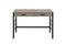 ACME Disho Built-in USB Port Writing Desk, Light Weathered Oak & Black Finish 92720 - Supfirm