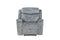 ACME Mariana Recliner, Silver Gray Fabric 55032 - Supfirm