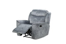 ACME Mariana Recliner, Silver Gray Fabric 55032 - Supfirm