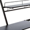 ACME Senon Loft Bed & Desk in Silver & Black 37275 - Supfirm