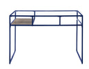 ACME Yasin Desk, Blue & Glass 92586 - Supfirm