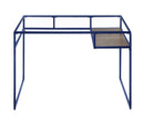 ACME Yasin Desk, Blue & Glass 92586 - Supfirm