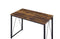 ACME Zaidin Writing Desk, Weathered Oak & Black Finish 92605 - Supfirm