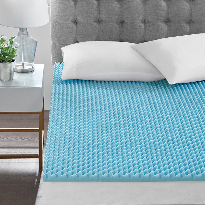 All Season Reversible Hypoallergenic 1.5" Cooling Mattress Topper - Supfirm