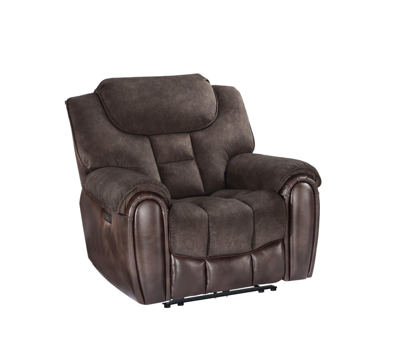 Apollo Pwr/Pwr Recliner Espresso - Supfirm