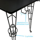 Atlantic Gaming Desk Pro - Metallic Black - Supfirm