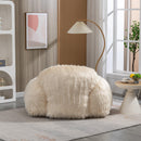 Bean Bag Chair Lazy Sofa Bean Bag Chair Adult, Teen High Density Foam Padded Modern Accent Chair Comfortable Living Room, Bedroom Chair - Supfirm
