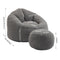 Bedding Bean Bag Sofa Chair High Pressure Foam Bean Bag Chair Adult Material with Padded Foam Padding Compressed Bean Bag With Footrest - Supfirm