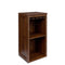 Brown walnut color modular wine Cubbies bar Cabinet with Storage Shelves with Hutch for Dining Room - Supfirm
