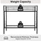 Bunk Bed Twin Over Twin Size with 2 Ladders and Full-Length Guardrail, Metal, No Box Spring Needed, Noise Free, Black - Supfirm