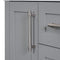 [Cabinet Only] 36-Inch Grey Bathroom Vanity(Sink not included) - Supfirm