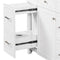 [Cabinet Only] 36" White Bathroom Vanity(Sink not included) - Supfirm