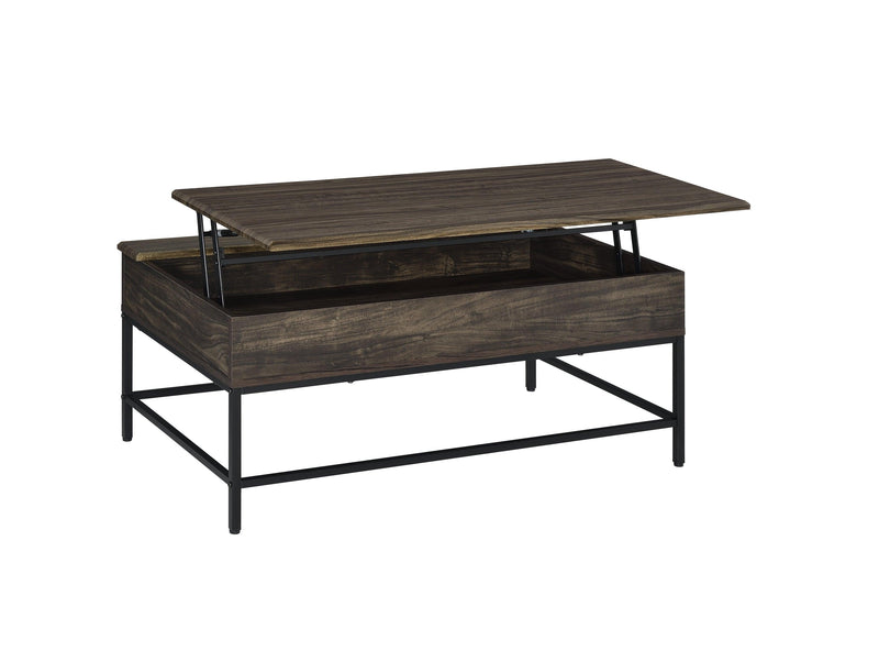 Cliff MDF Brown Lift Top Coffee Table - Supfirm