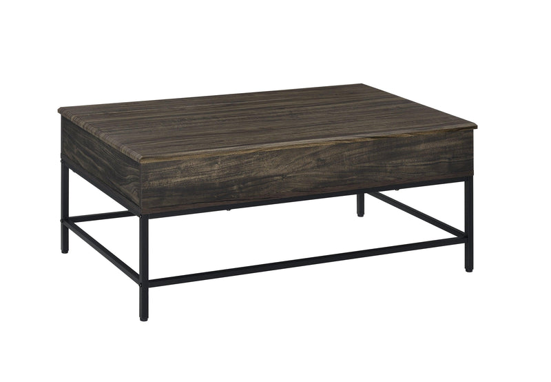 Cliff MDF Brown Lift Top Coffee Table - Supfirm