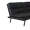 Convertible Memory Foam Futon Couch Bed, Modern Folding Sleeper Sofa-SF267PUBK - Supfirm