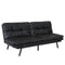 Convertible Memory Foam Futon Couch Bed, Modern Folding Sleeper Sofa-SF267PUBK - Supfirm