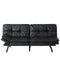 Convertible Memory Foam Futon Couch Bed, Modern Folding Sleeper Sofa-SF267PUBK - Supfirm