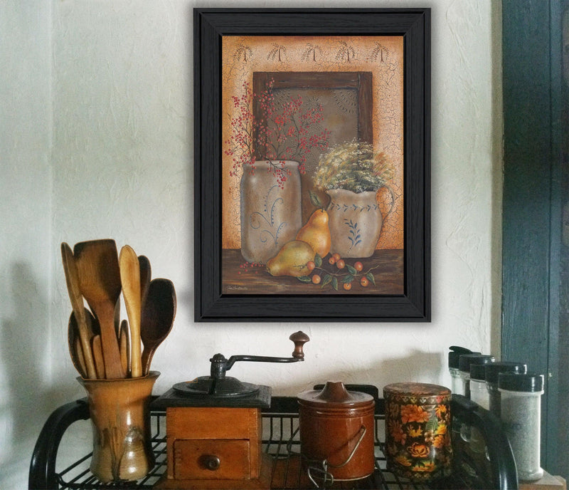 Supfirm "Country Collection" By Pam Britton, Printed Wall Art, Ready To Hang Framed Poster, Black Frame - Supfirm