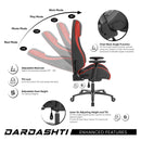 Dardashti Gaming Chair - Red - Supfirm