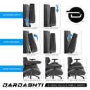 Dardashti Gaming Chair - Red - Supfirm