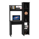 Desk Logan, Five Cubbies, Black Wengue Finish - Supfirm