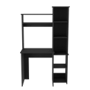 Desk Logan, Five Cubbies, Black Wengue Finish - Supfirm