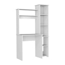 Desk Logan, Five Cubbies, White Finish - Supfirm