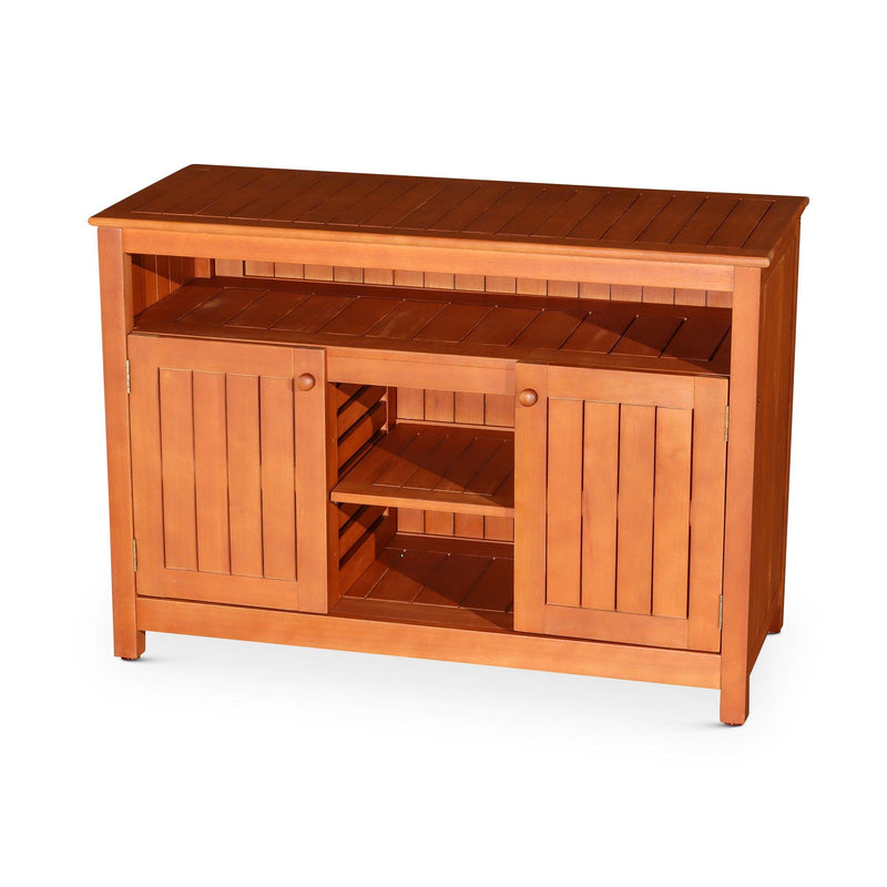 Eucalyptus Sideboard, Natural Oil - Supfirm