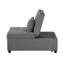 Folding Ottoman Sofa Bed (Light Gray) - Supfirm