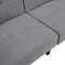 Folding Ottoman Sofa Bed with stereo (Gray) - Supfirm