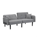 Folding Ottoman Sofa Bed with stereo (Gray) - Supfirm