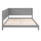 Full Size Wood Daybed/Sofa Bed, Gray - Supfirm