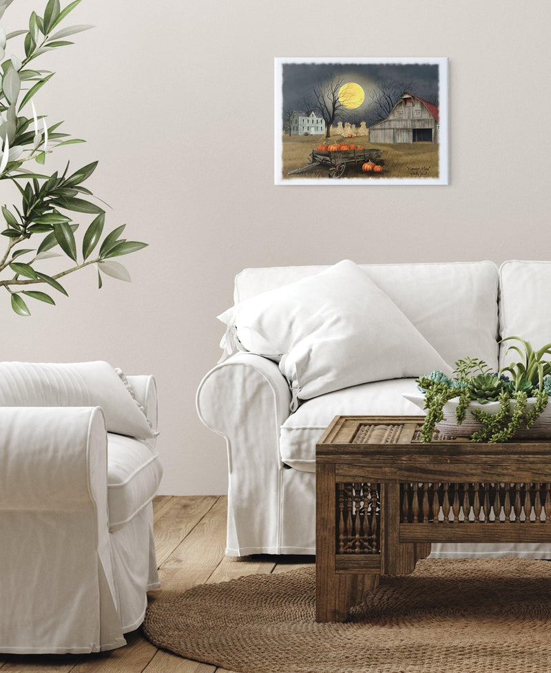 Supfirm "Harvest Moon" by Billy Jacobs, Ready to Hang Canvas Art - Supfirm