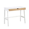 Hilton Desk In White/Natural - Supfirm