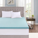 Hypoallergenic 3" Cooling Gel Memory Foam Mattress Topper with Removable Cooling Cover - Supfirm