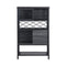 Supfirm Industrial Bar Cabinet with Wine Rack for Liquor and Glasses, Wood and Metal Cabinet for Home Kitchen Storage Cabinet - Supfirm