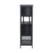 Supfirm Industrial Bar Cabinet with Wine Rack for Liquor and Glasses, Wood and Metal Cabinet for Home Kitchen Storage Cabinet - Supfirm