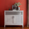 Kitchen storage sideboard and buffet server cabinet-White - Supfirm