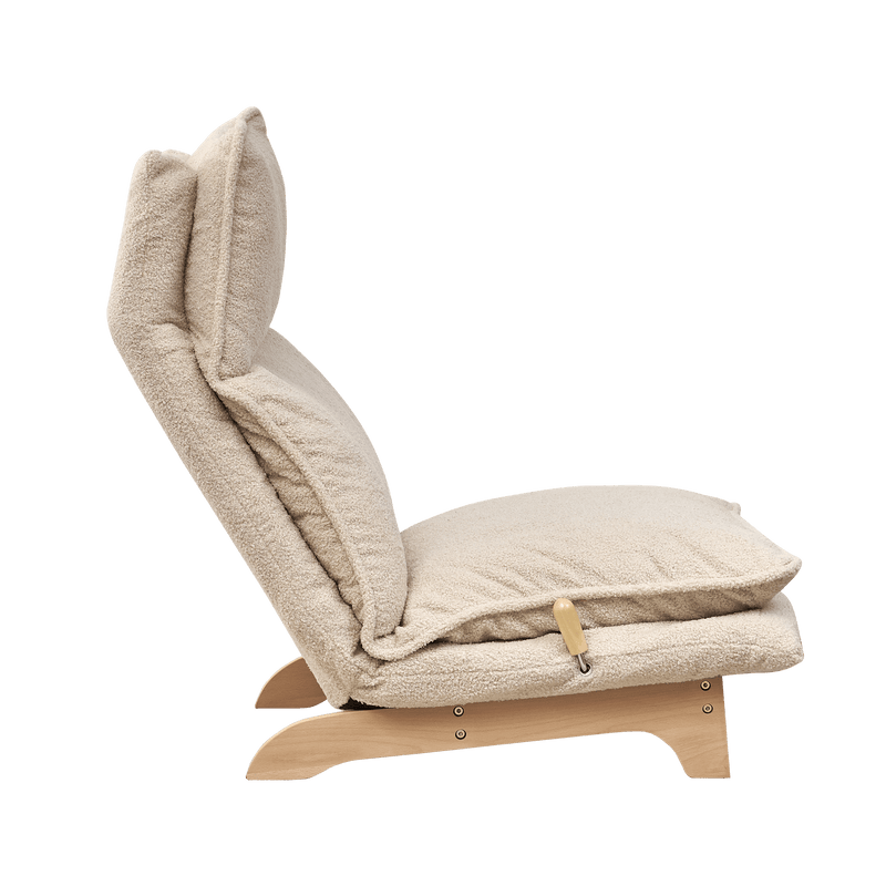 Lazy sofa balcony leisure chair bedroom sofa chair foldable reclining chair leisure single sofa functional chair - Supfirm