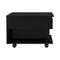 Lift Top Coffee Table Mercuri, Casters, Black Wengue Finish - Supfirm