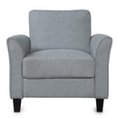 Living Room Furniture Armrest Single Sofa (Gray) - Supfirm