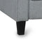 Living Room Furniture Armrest Single Sofa (Gray) - Supfirm