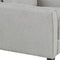 Living Room Furniture Armrest Single Sofa (Light Gray) - Supfirm