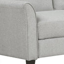 Living Room Furniture Loveseat Sofa and 3-seat sofa (Light Gray) - Supfirm