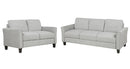 Living Room Furniture Loveseat Sofa and 3-seat sofa (Light Gray) - Supfirm