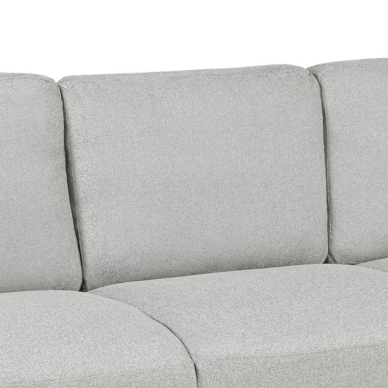 Living Room Furniture Loveseat Sofa and 3-seat sofa (Light Gray) - Supfirm