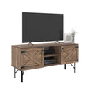 Loft Wood 2 Cupboards Vintage TV Stand - Supfirm