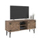 Loft Wood 2 Cupboards Vintage TV Stand - Supfirm