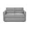 Loveseats Sofa Bed with Pull-out Bed, Adjsutable Back and Two Arm Pocket,Grey - Supfirm